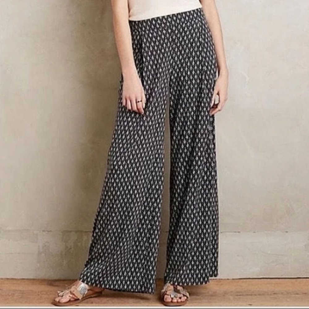 Anthropologie - elevenses wide leg pants
